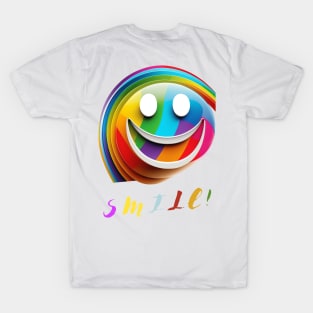 Smile and spread joy around you, Smiles are Contagious T-Shirt